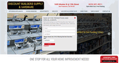 Desktop Screenshot of discountbuilderssupplysf.com